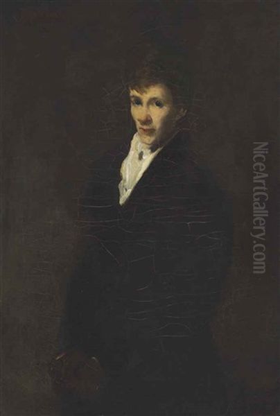 Robin, Portrait Of Clifton Webb Oil Painting by George Wesley Bellows