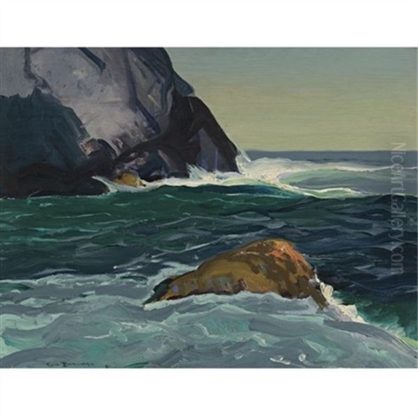 Sun Shadows Oil Painting by George Wesley Bellows