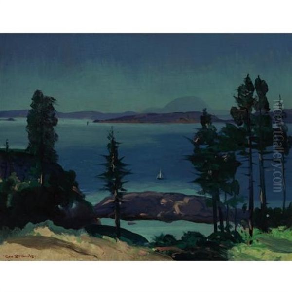 Day Of Dreams Oil Painting by George Wesley Bellows