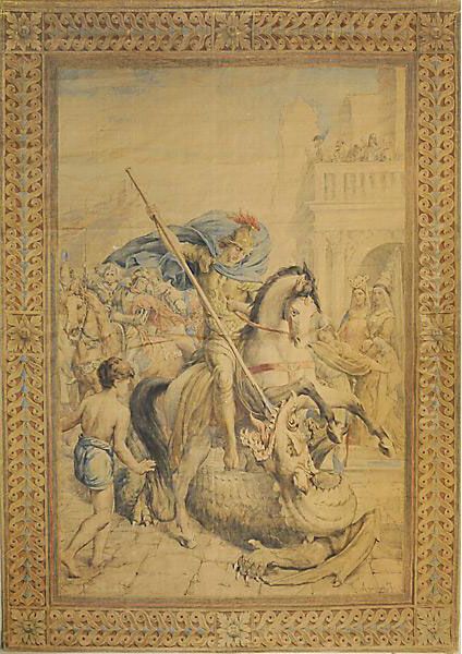 San Giorgio Oil Painting by Tito Agujari