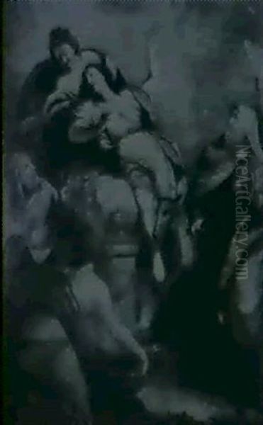 The Sacrifice Of Isaac Oil Painting by Antonio Bellucci