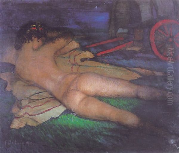 Noche Gitana Oil Painting by Federico Beltran Masses