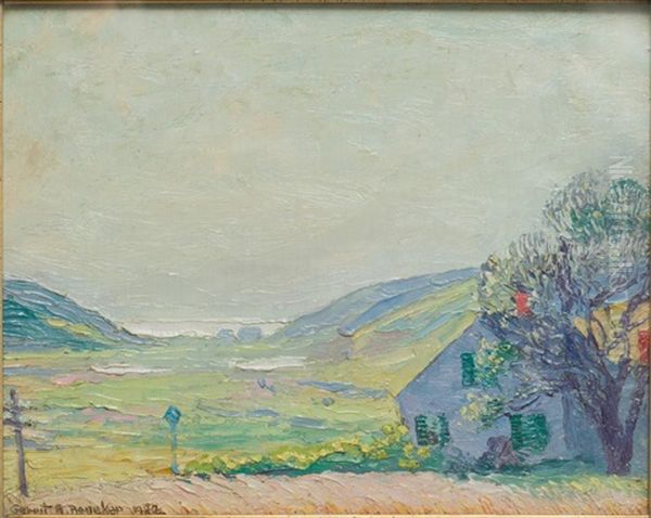 An Autumn Afternoon - Truro Oil Painting by Gerrit Beneker