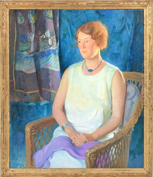 Dorothy Oil Painting by Gerrit Beneker