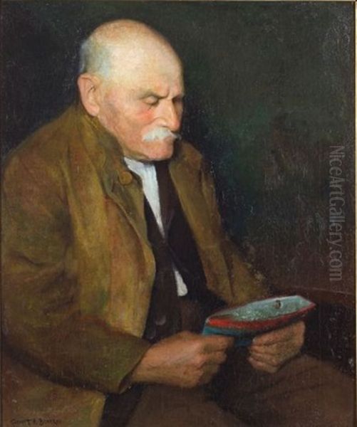 Provincetown Fisherman Oil Painting by Gerrit Beneker