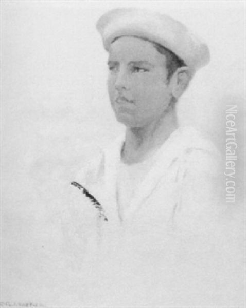 Young Sailor Oil Painting by Gerrit Beneker