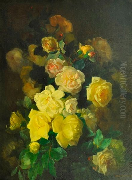 Nature Morte Oil Painting by Jean Benner