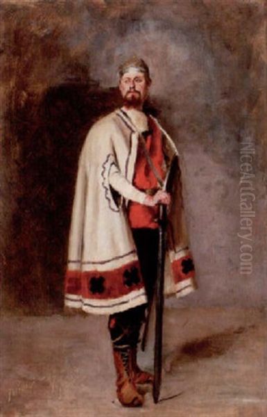 Riddaren Oil Painting by Richard Bergh