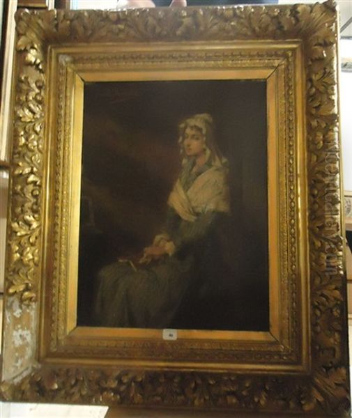 La Liseuse Oil Painting by James Bertrand