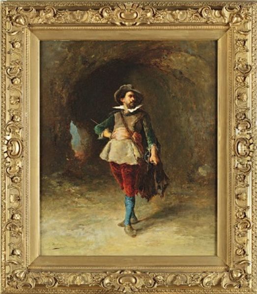 Mousquetaire Oil Painting by James Bertrand