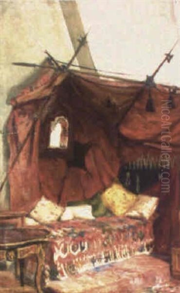 Tienda  Rabe Oil Painting by Mariano Bertuchi