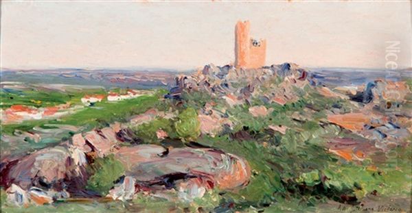Atalaya De Torrelodones Oil Painting by Aureliano de Beruete y Moret