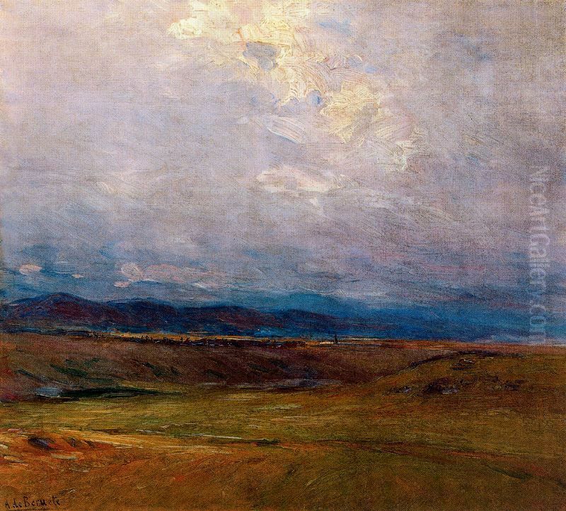 Paisaje De Segovia Oil Painting by Aureliano de Beruete y Moret