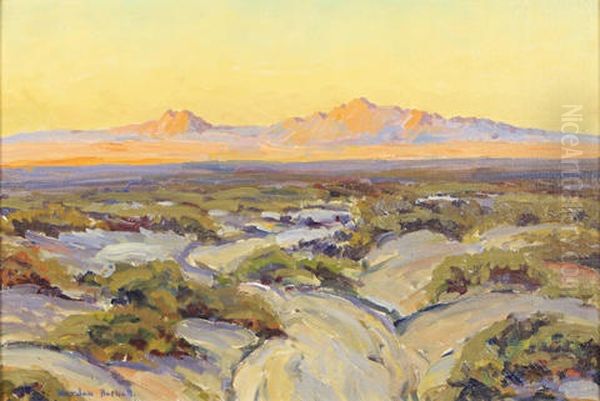 Desert View Oil Painting by Charles Worden Bethell