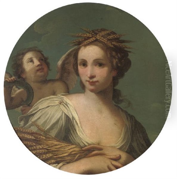 Ceres Oil Painting by Pietro (il Creatura) Bianchi