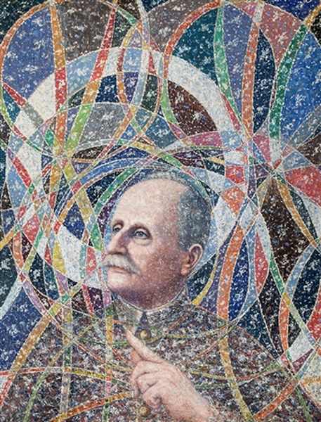 General Michel Joseph Maunoury Oil Painting by Boleslas Biegas