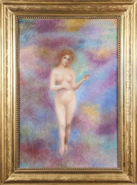 Silence Oil Painting by Boleslas Biegas