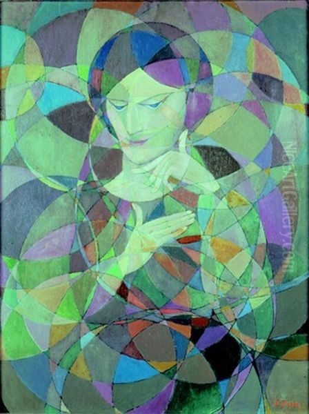 Portret Sferyczny Oil Painting by Boleslas Biegas