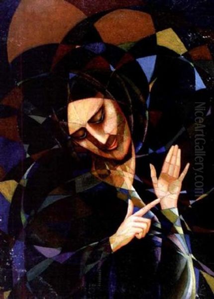 La Ligne De La Vie Oil Painting by Boleslas Biegas