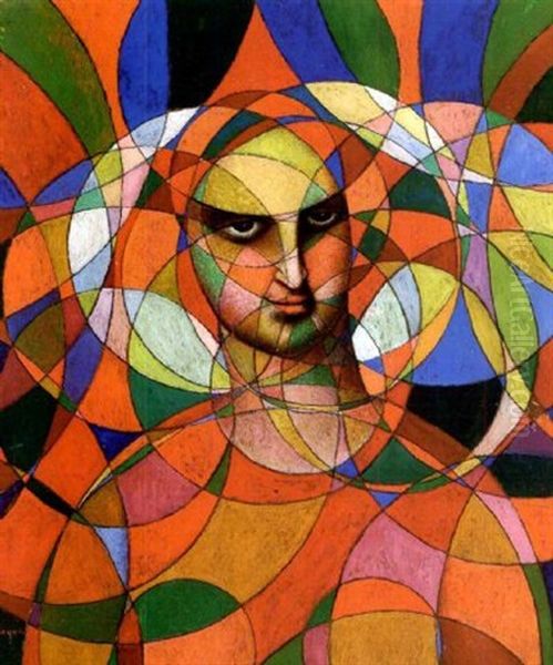 Chauve-souris Oil Painting by Boleslas Biegas