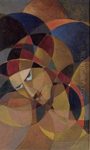 Regards Dans Le Lointain Oil Painting by Boleslas Biegas