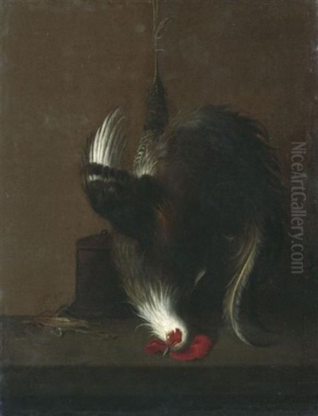 Jagdstilleben Oil Painting by Cornelis Biltius