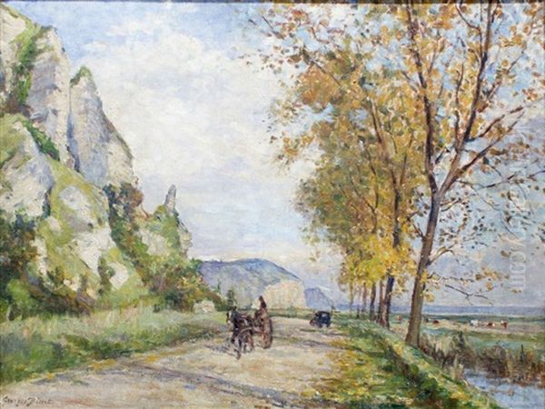 Le Havre Oil Painting by Georges Binet