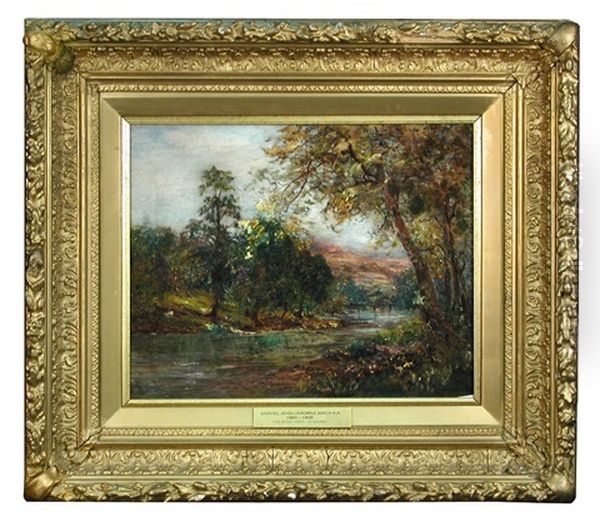 The River Fowey By Bodmin, Cornwall Oil Painting by Samuel John Lamorna Birch