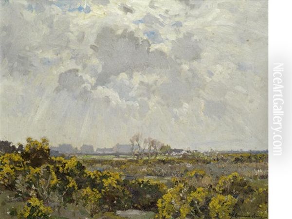 Towards St. Ives Oil Painting by Samuel John Lamorna Birch