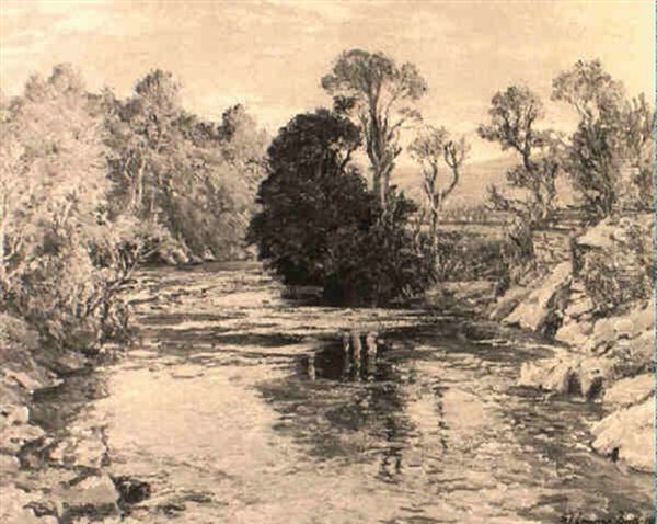 The River's Song Oil Painting by Samuel John Lamorna Birch
