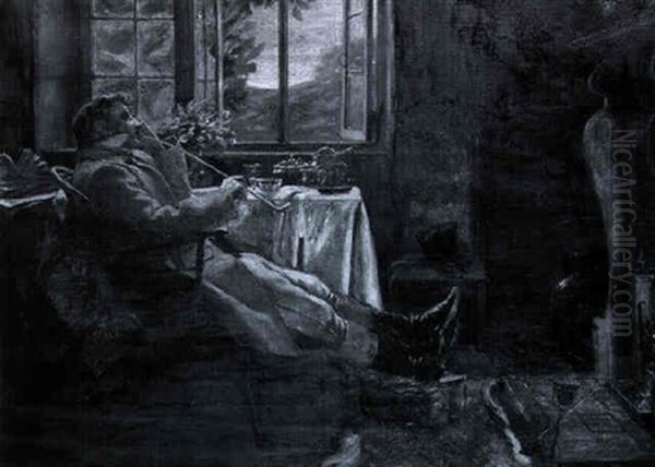 The Young Squire Oil Painting by William Verplanck Birney