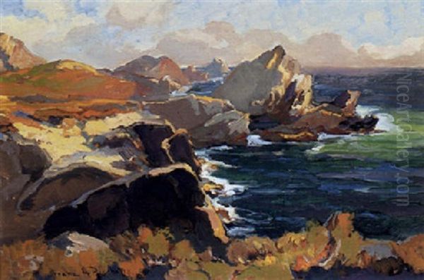 California Splendor Oil Painting by Franz Arthur Bischoff