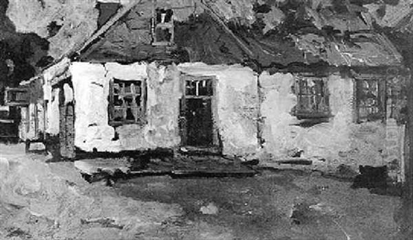 The White House Oil Painting by Suze Bisschop-Robertson