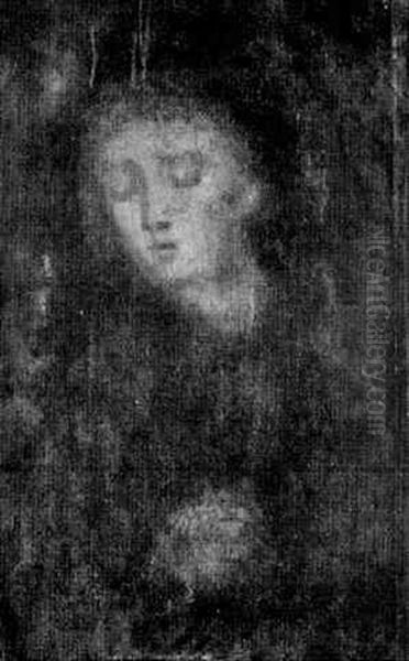 Trauernde Oil Painting by Charles Philippe Blache