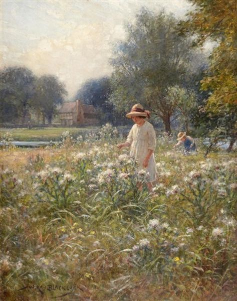 Springtime Oil Painting by William Kay Blacklock