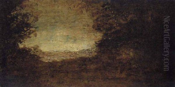 Landscape Iii Oil Painting by Ralph Albert Blakelock