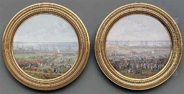 The Siege Of Yorktown Oil Painting by Louis Nicolas van Blarenberghe