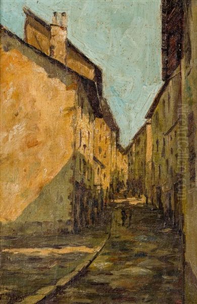 Ohne Titel Oil Painting by Tina Blau