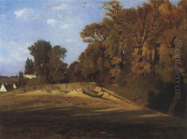 Sandgrube Bei Wien Oil Painting by Tina Blau