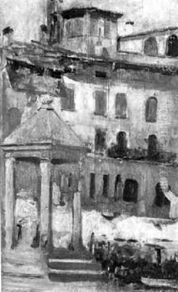 Motiv Aus Venedig Oil Painting by Tina Blau