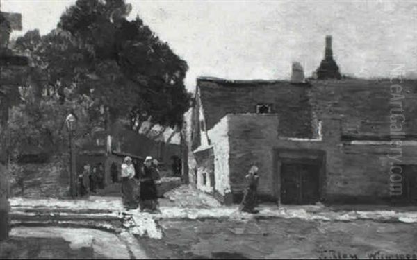 Motiv Aus Alt Wien Oil Painting by Tina Blau