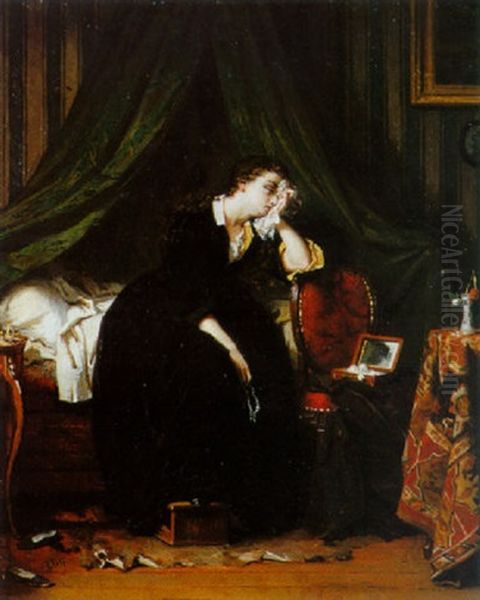 The End Of The Affair Oil Painting by David Bles