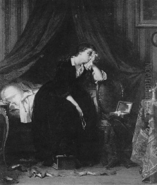 Das Ende Einer Liebe Oil Painting by David Bles