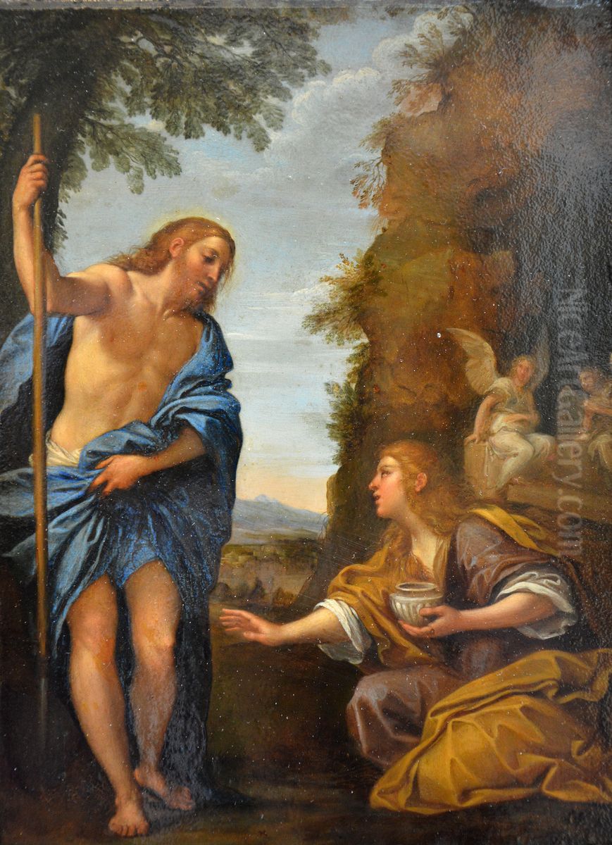 Noli Me Tangere Oil Painting by Francesco Albani