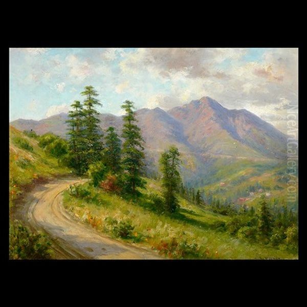 Mt. Tamalpais Oil Painting by Hiram Reynolds Bloomer