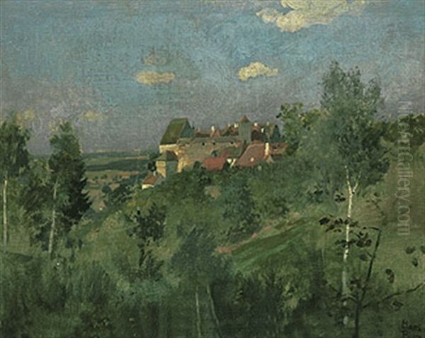 Kadolzburg Oil Painting by Hans Blum