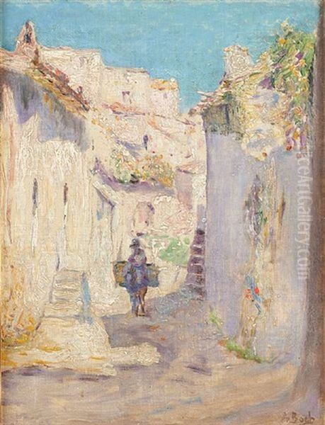 Venelle Ensoleillee Animee Oil Painting by Anna Boch