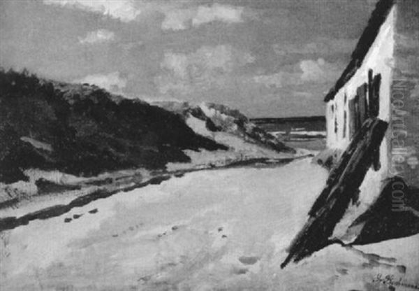 Motiv Von Der Estlandischen Kuste Oil Painting by Gregor von Bochmann the Elder