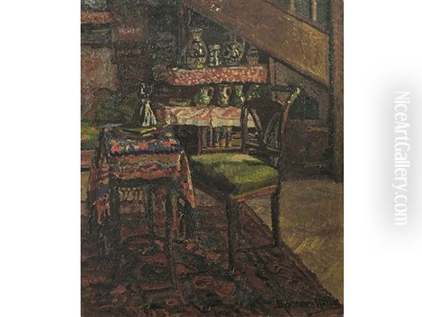 Interno Oil Painting by Ritta Boemm