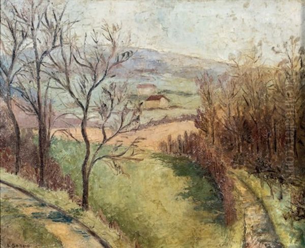 Environs De Pontoise Oil Painting by Emilio Boggio